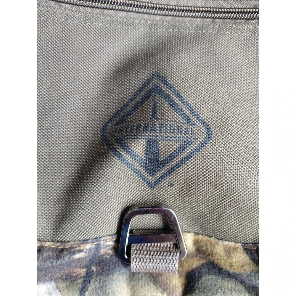 Leeds International Camo Backpack Tactical Outdoor Hiking Laptop Bag Brown
